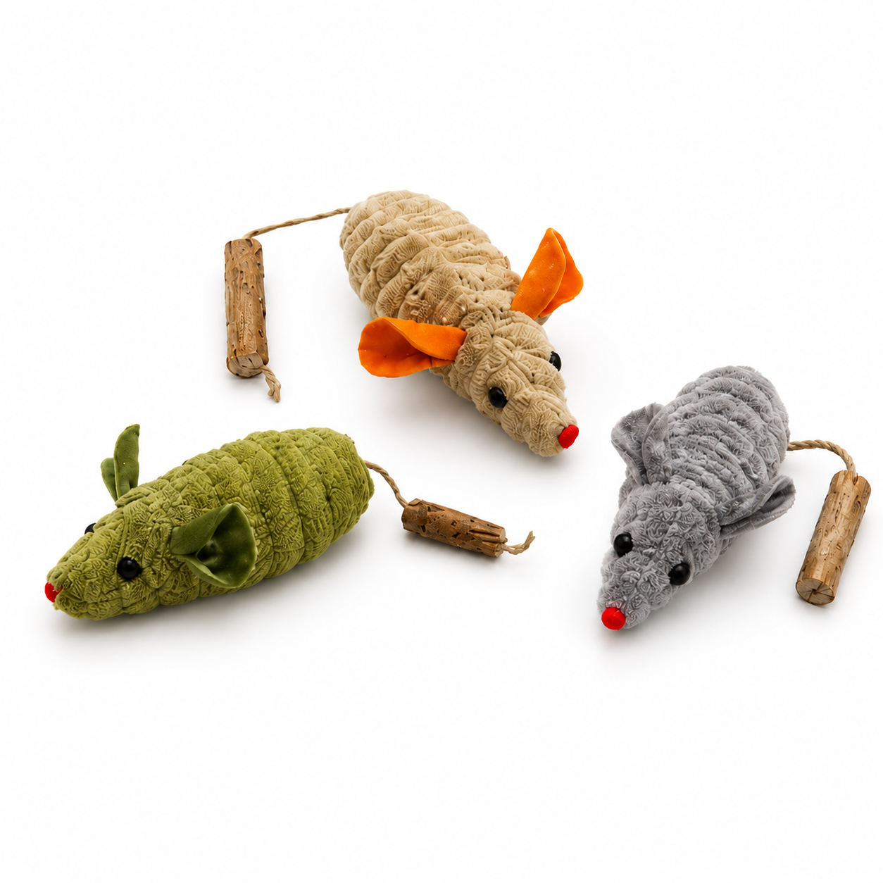 Minz-Mäuse mit Matatabi Stick für Katzen