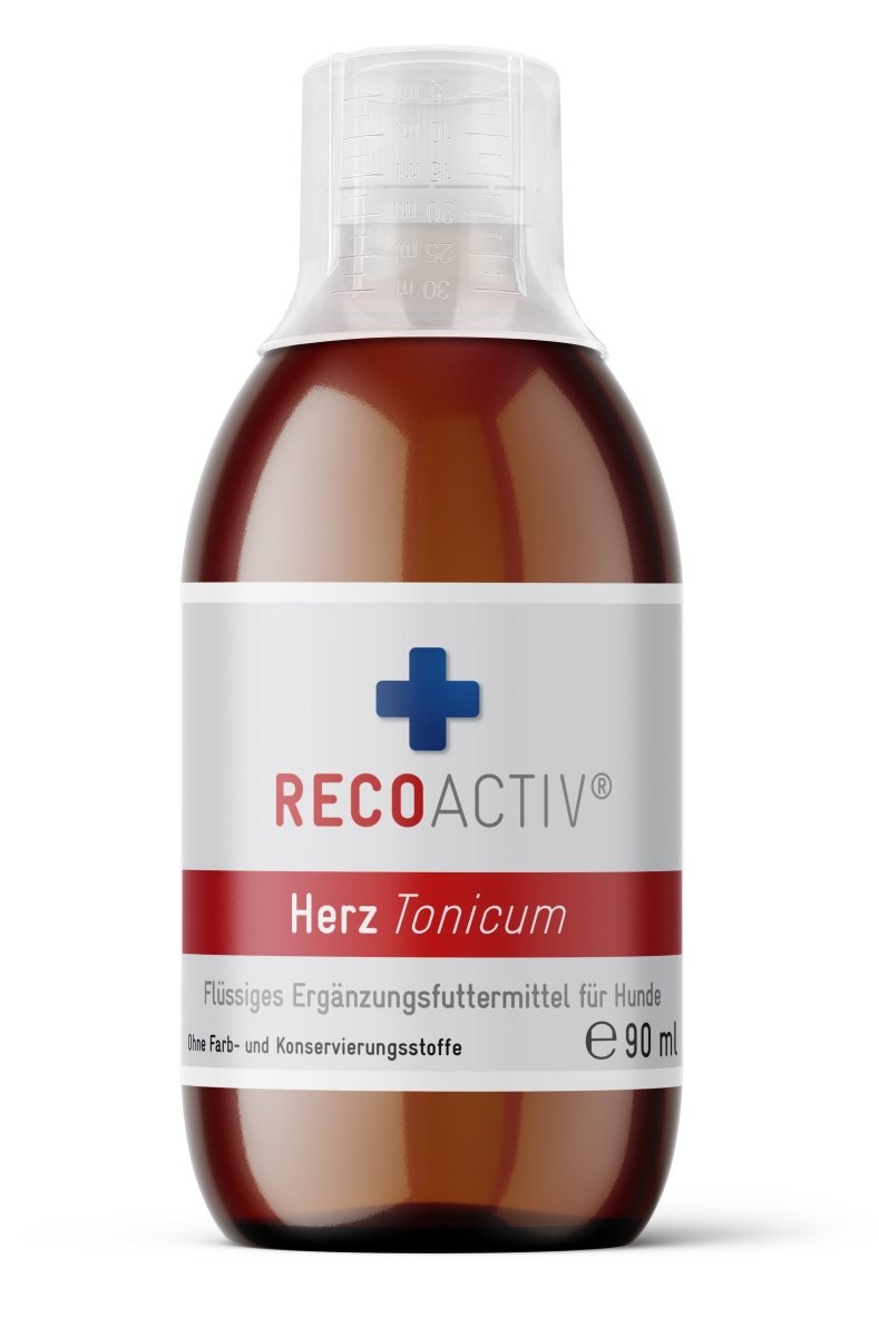 Herz Tonicum - RECOACTIV DEHerz TonicumHundHerz TonicumRECOACTIV®RECOACTIV DE300001101242602437520363x90 ml