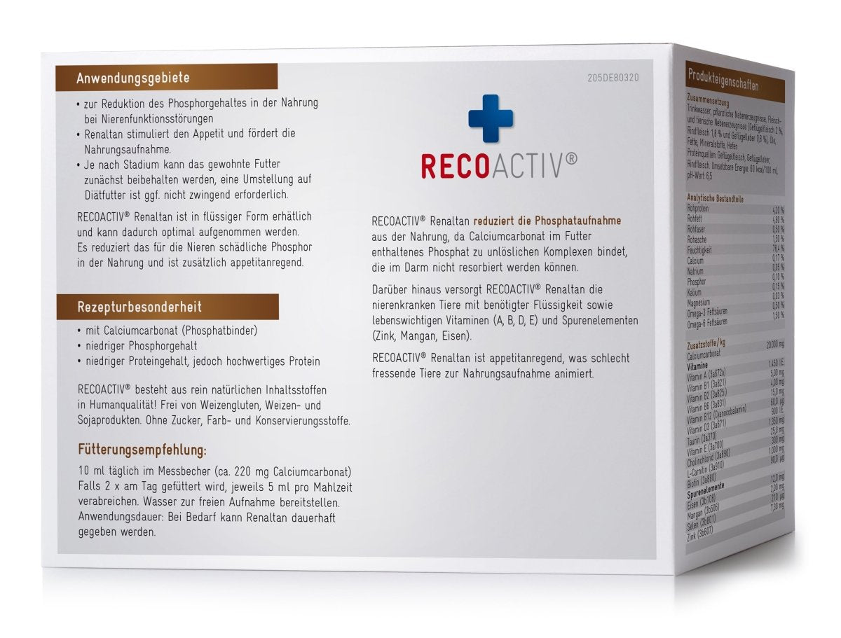 Renaltan Tonicum - RECOACTIV DERenaltan TonicumKatzeRenaltan TonicumRECOACTIV®RECOACTIV DE300001203242602437530713x90 ml