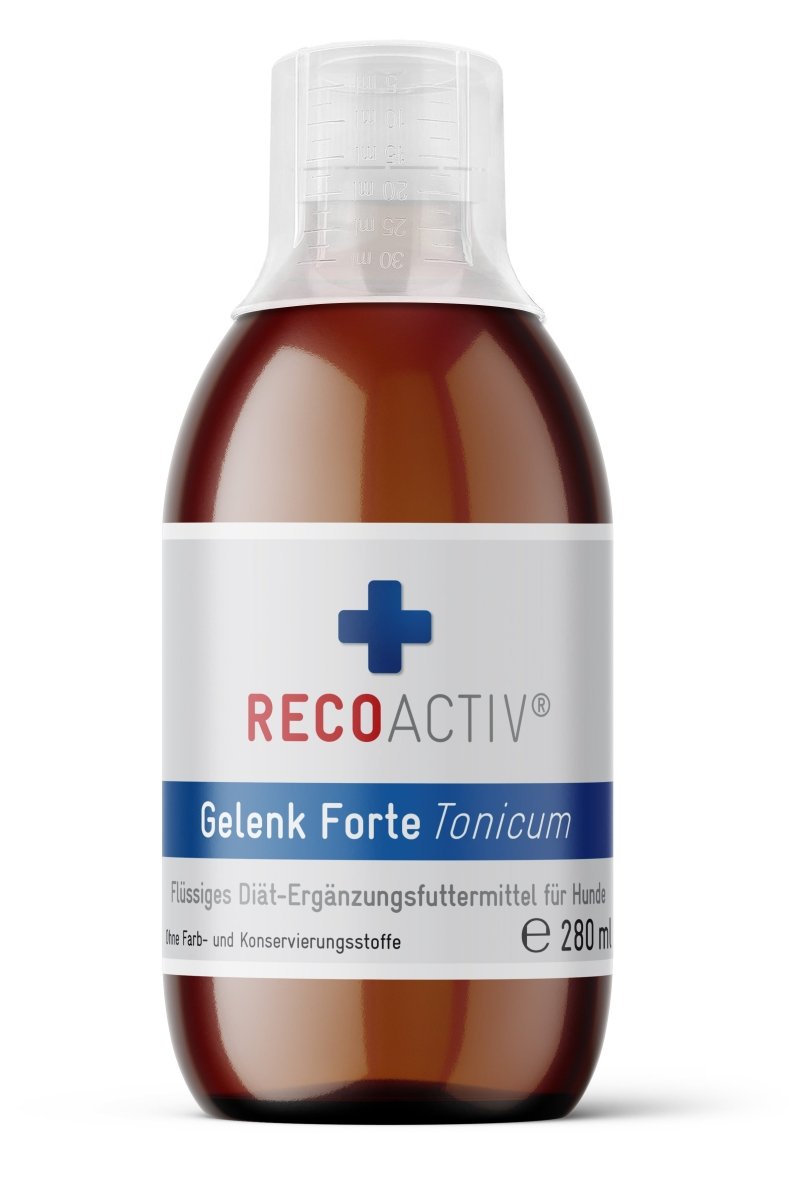Gelenk Tonicum Forte - RECOACTIV DEGelenk Tonicum ForteHundGelenk Tonicum ForteRECOACTIV®RECOACTIV DE30000110254260243752104280 ml