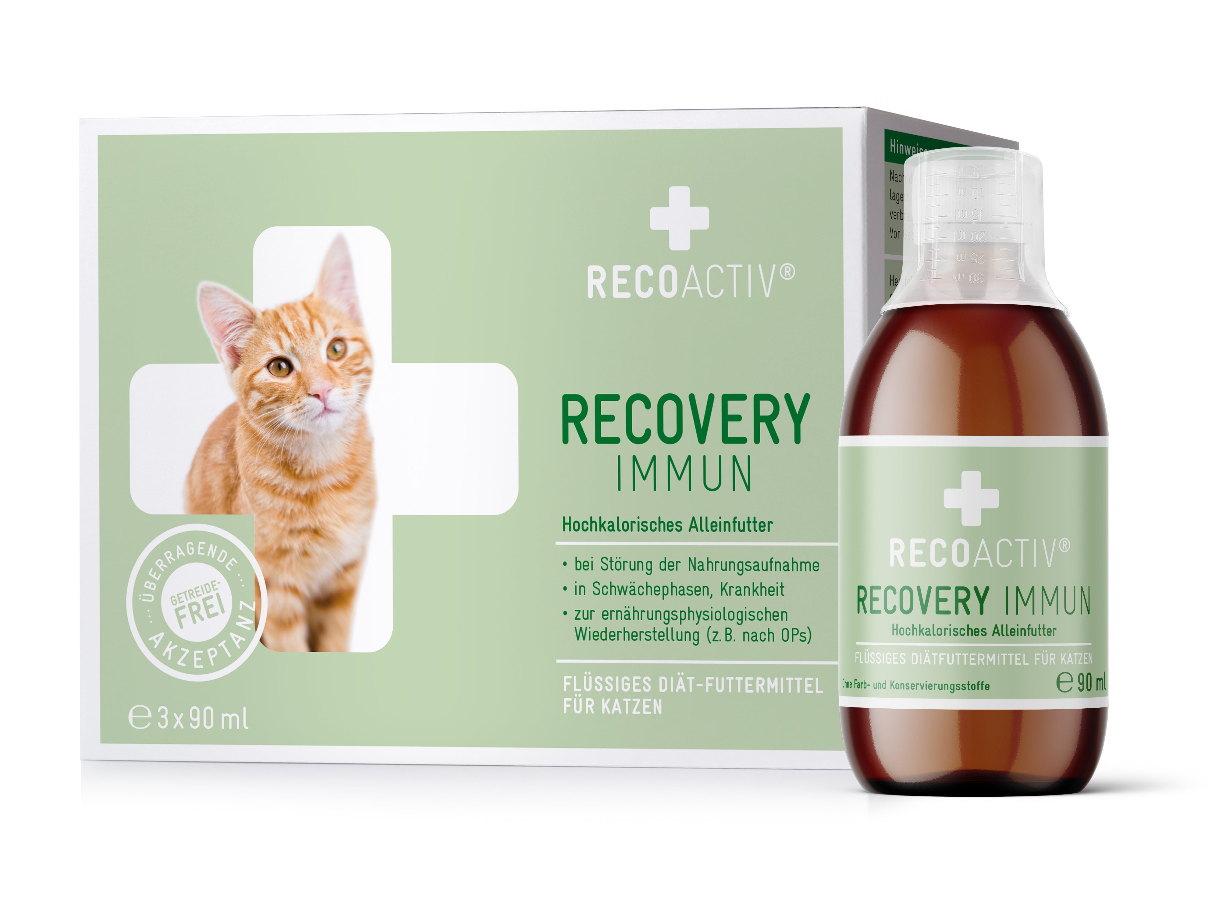 RECOACTIV® Recovery Immun Tonicum für untergewichtige Katzen