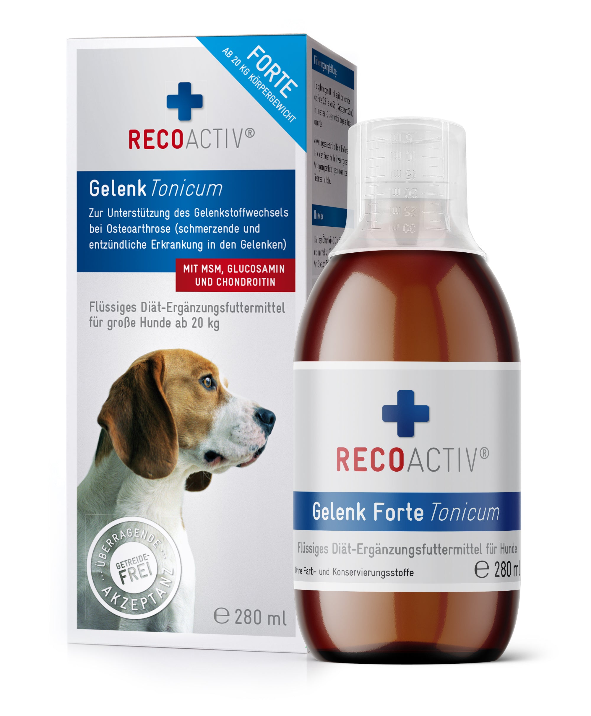 RECOACTIV® Gelenk Tonicum Forte für Hunde mit degenerativen Gelenkerkrankungen