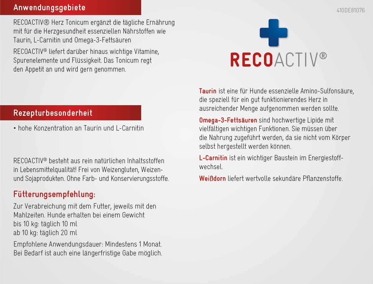 RECOACTIV® Herz Tonicum
